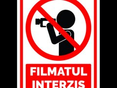 Semn pentru interzicerea filmatul